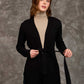 Women Regular Fit Cardigan Black