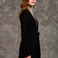 Women Regular Fit Cardigan Black