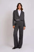 Women Regular Fit Blazer Grey