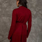 Women Regular Fit Cardigan Red