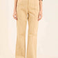 Women Pants Cotton Grey