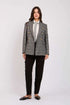Women Regular Fit Blazer Grey