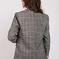 Women Regular Fit Blazer Grey