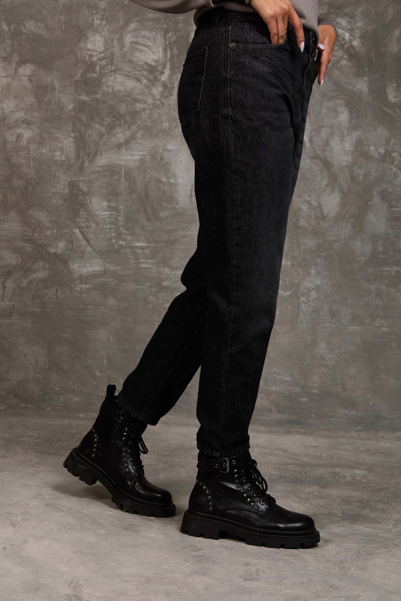 Women Regular Fit Denim - Black