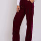 Women Regular Fit Pants Maroon