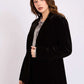 Women Regular Fit Blazer Black