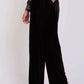 Women Regular Fit Pants Black