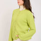 Women Regular Fit Cardigan Green