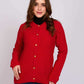 Women Regular Fit Cardigan Red
