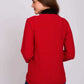 Women Regular Fit Cardigan Red