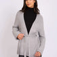Women Regular Fit Cardigan Grey