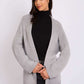 Women Regular Fit Cardigan Grey