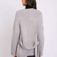 Women Regular Fit Cardigan Grey