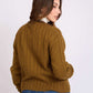 Women Regular Fit Cardigan Brown