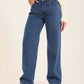 جينز أزرق Wide Leg