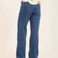 جينز أزرق Wide Leg