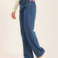 جينز أزرق Wide Leg