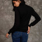 Women Regular Fit Pullover Black