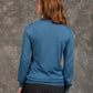 Women Regular Fit Pullover Blue