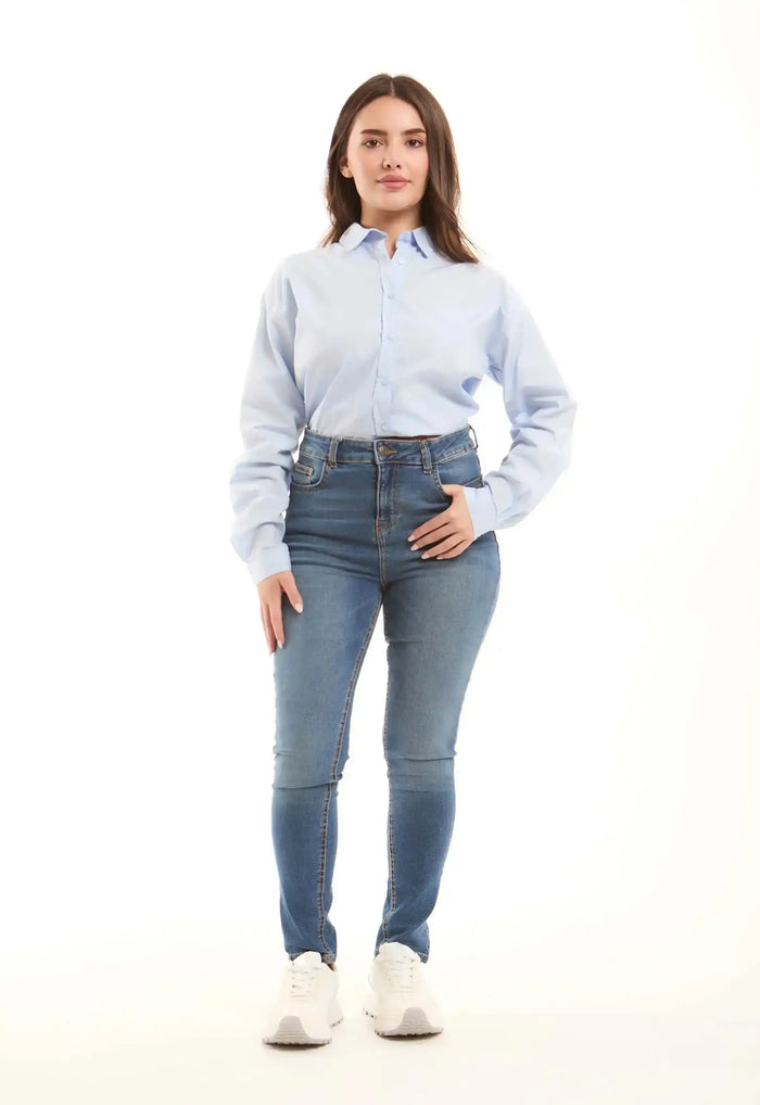 Light Blue Skinny Jeans
