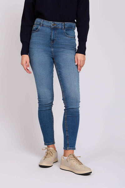 Women Slim-Fit  Denim - Medium Indigo