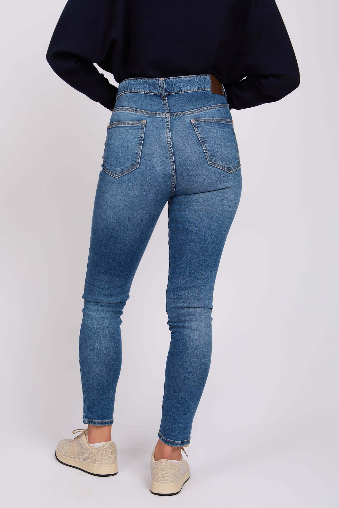 Women Slim-Fit  Denim - Medium Indigo