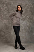 Women Regular Fit Pullover Grey