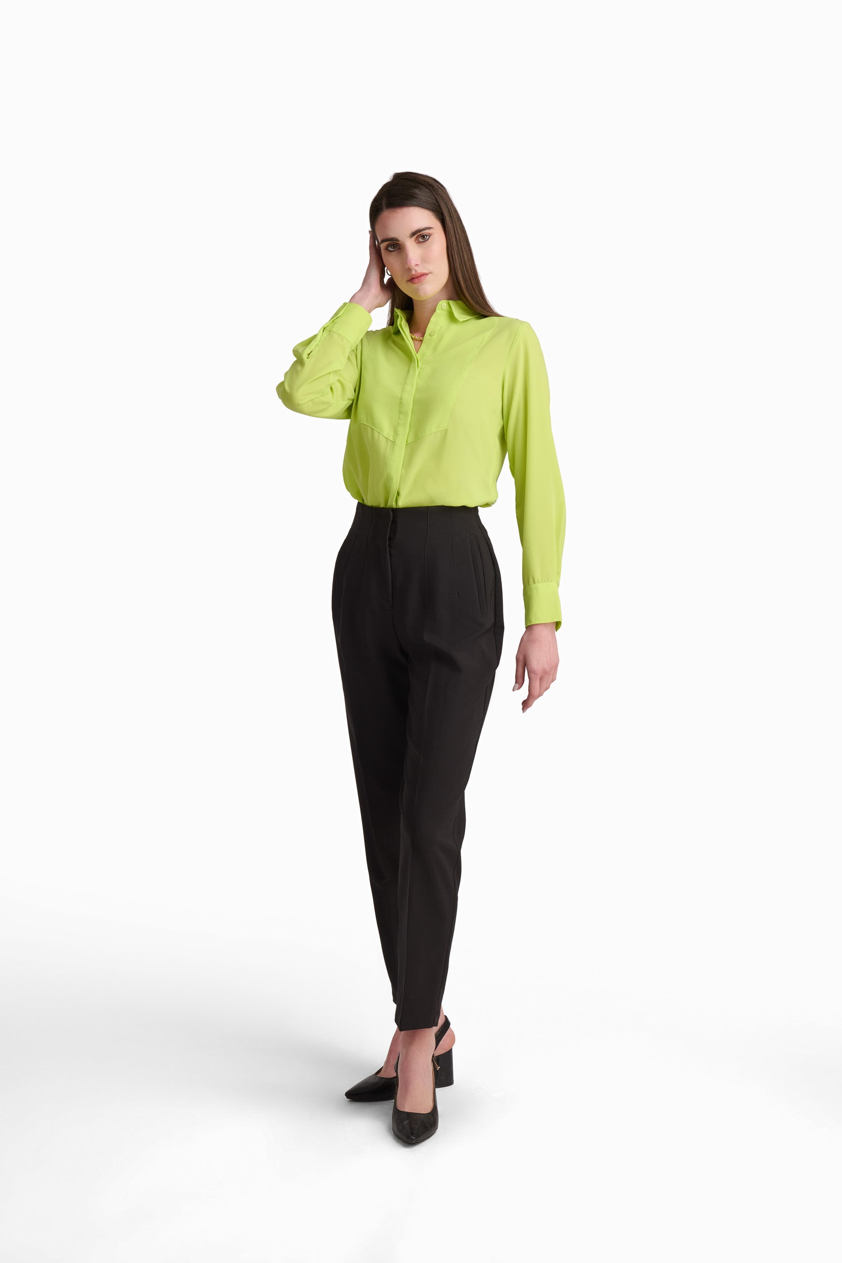 Elegant Minimalist Longline Shirt