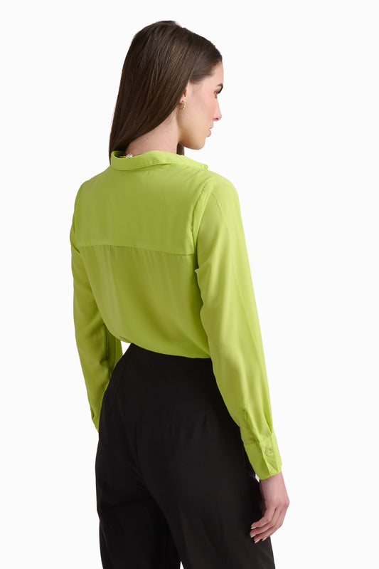Elegant Minimalist Longline Shirt
