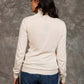 Women Regular Fit Pullover Sugar Off White