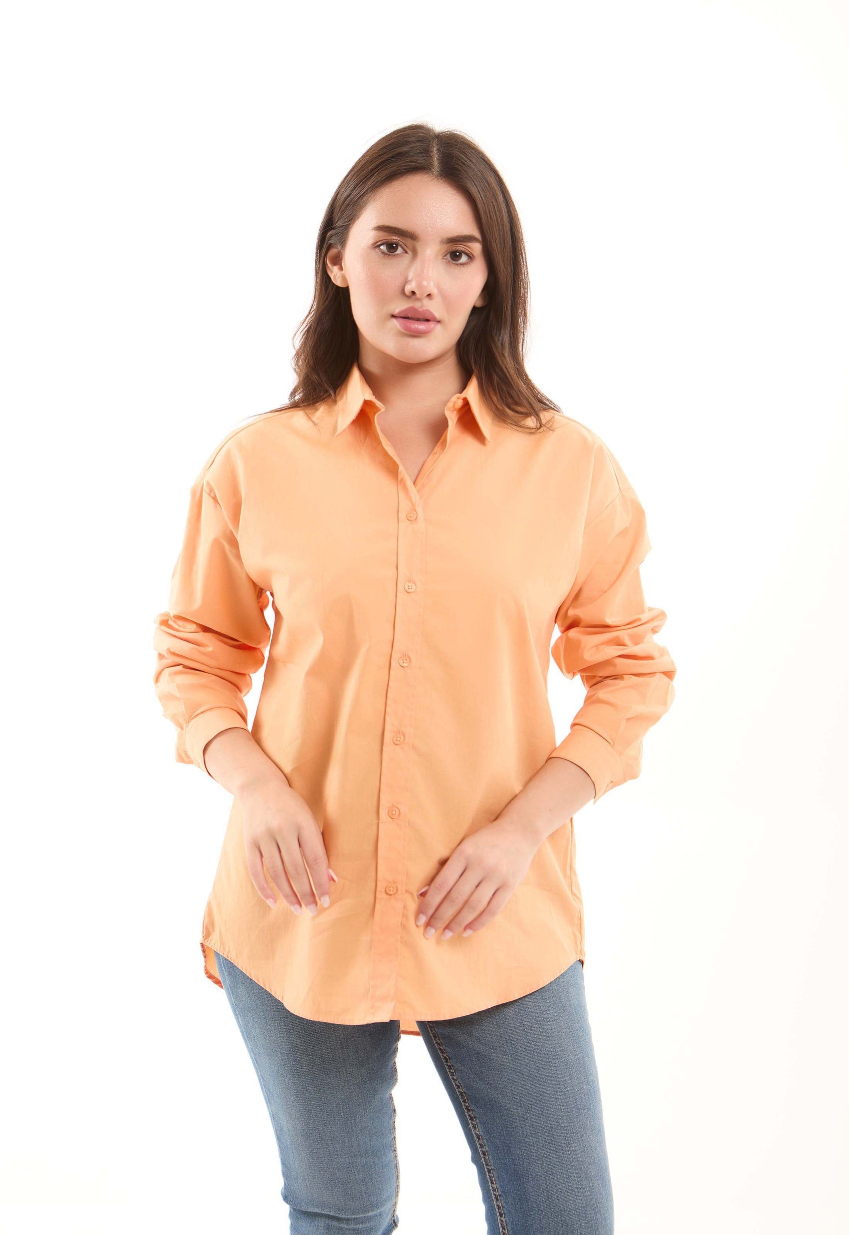 Classic Cotton Button-Down Shirt