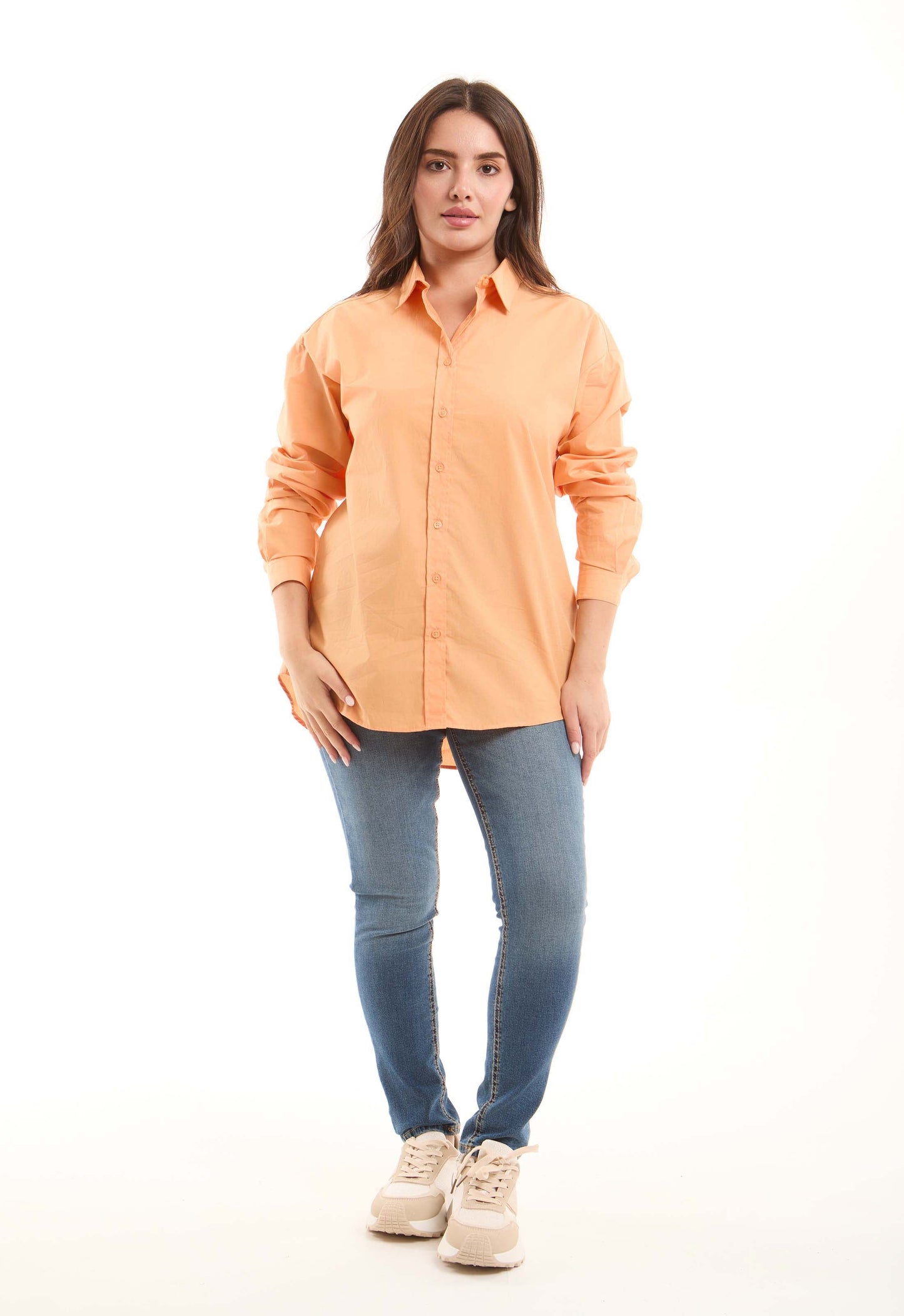 Classic Cotton Button-Down Shirt