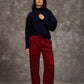 Women Regular Fit Pullover Navy Dark Blue