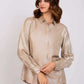 Women Regular Fit Blouse Gold