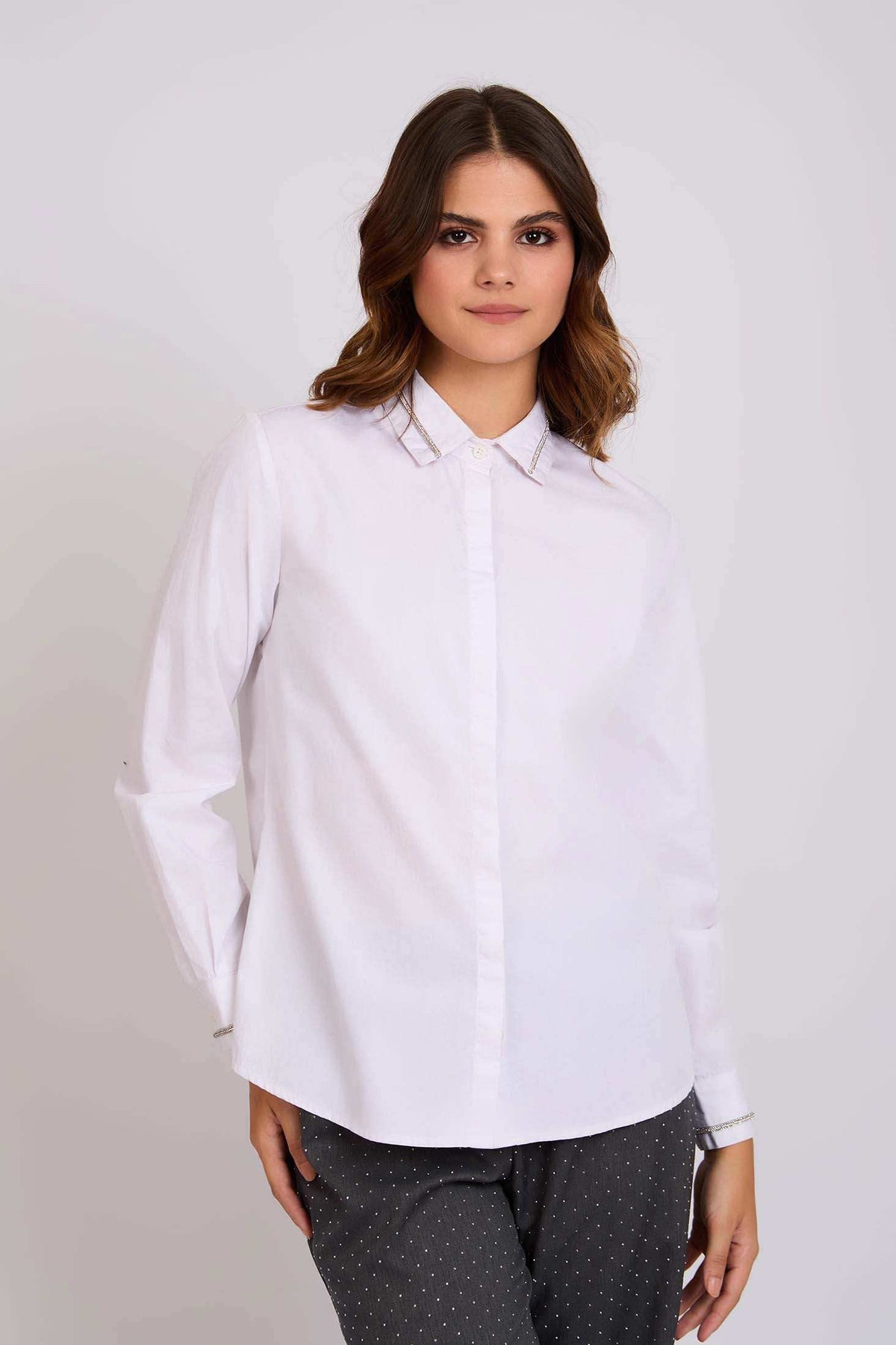 Women Regular Fit Blouse White