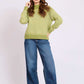 Women Regular Fit Pullover Green