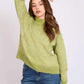 Women Regular Fit Pullover Green