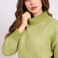 Women Regular Fit Pullover Green
