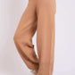 Women Regular Fit Pants Brown