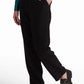 Tailored High-Waist Polyester Pants