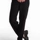 Tailored High-Waist Polyester Pants