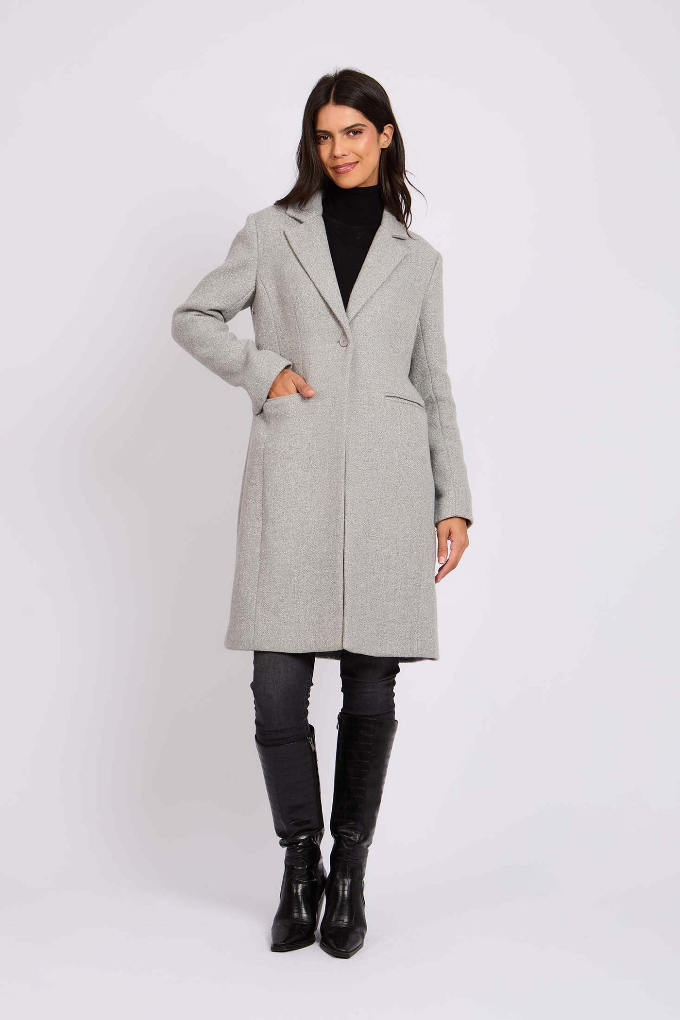 Women Lurex Coat