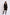 Women Regular Fit Coat Black