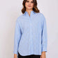 Women Regular Fit Blouse Blue