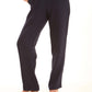 Tailored High-Waist Polyester Pants