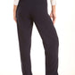 Tailored High-Waist Polyester Pants