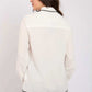 Women Regular Fit Blouse Off White
