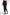 Black Tailored High-Waist Pants
