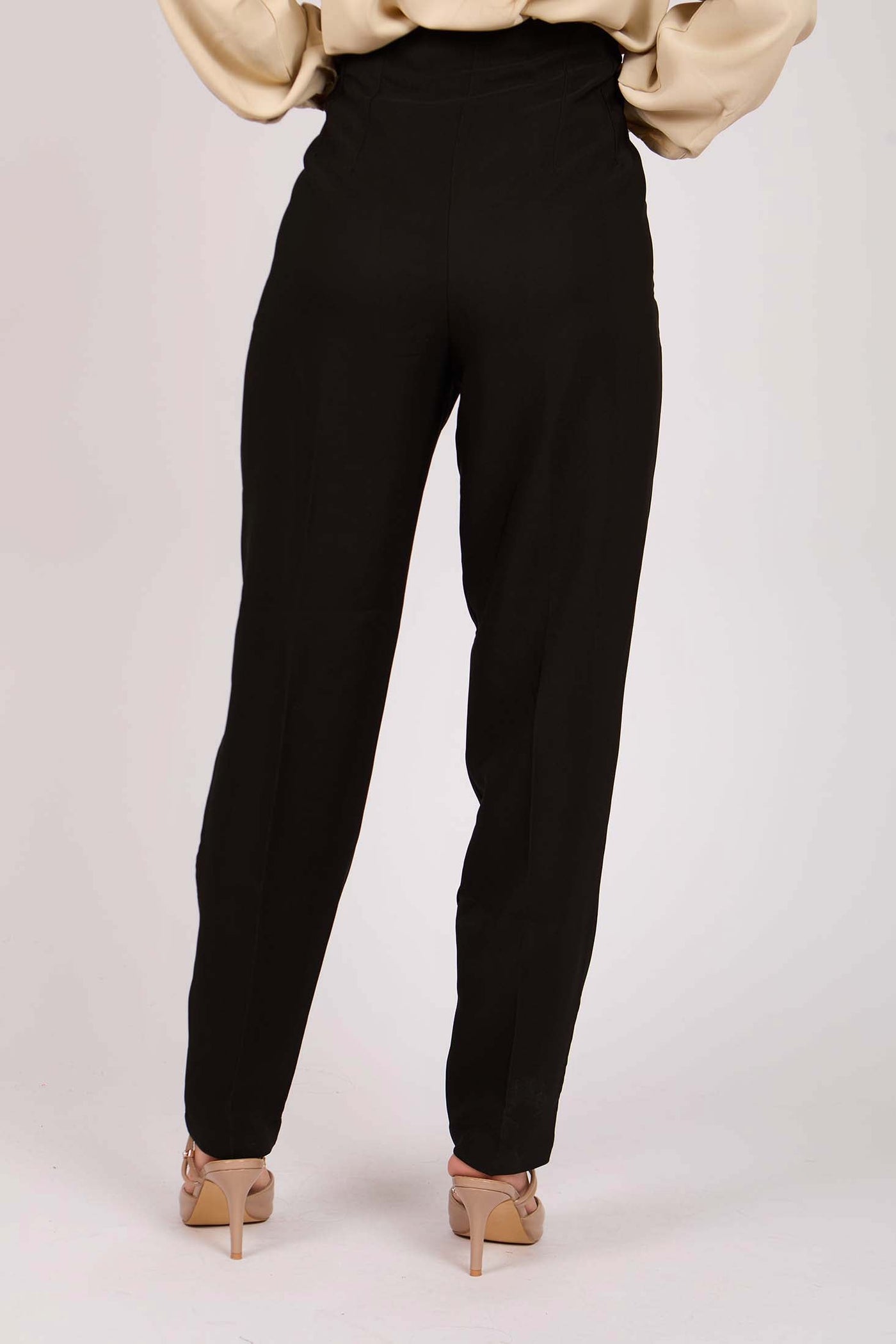 Women Regular Fit Pant - Black