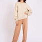 Women Regular Fit Pullover Brown